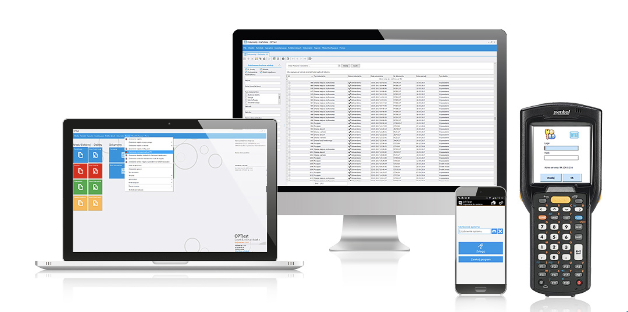 screenshot of AMS OPTIEST